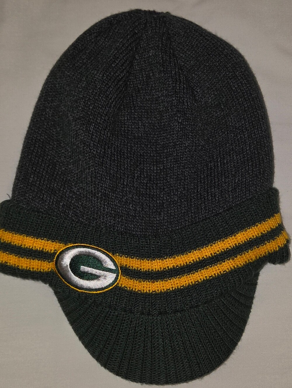 Reebok - NFL - Green Bay Packers - Knit Beanie Hat (With Front Bill) - One Size